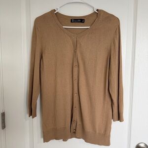 Avenue Tan Women's Cardigan